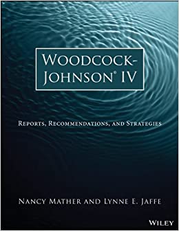 woodcock johnson academic fluency